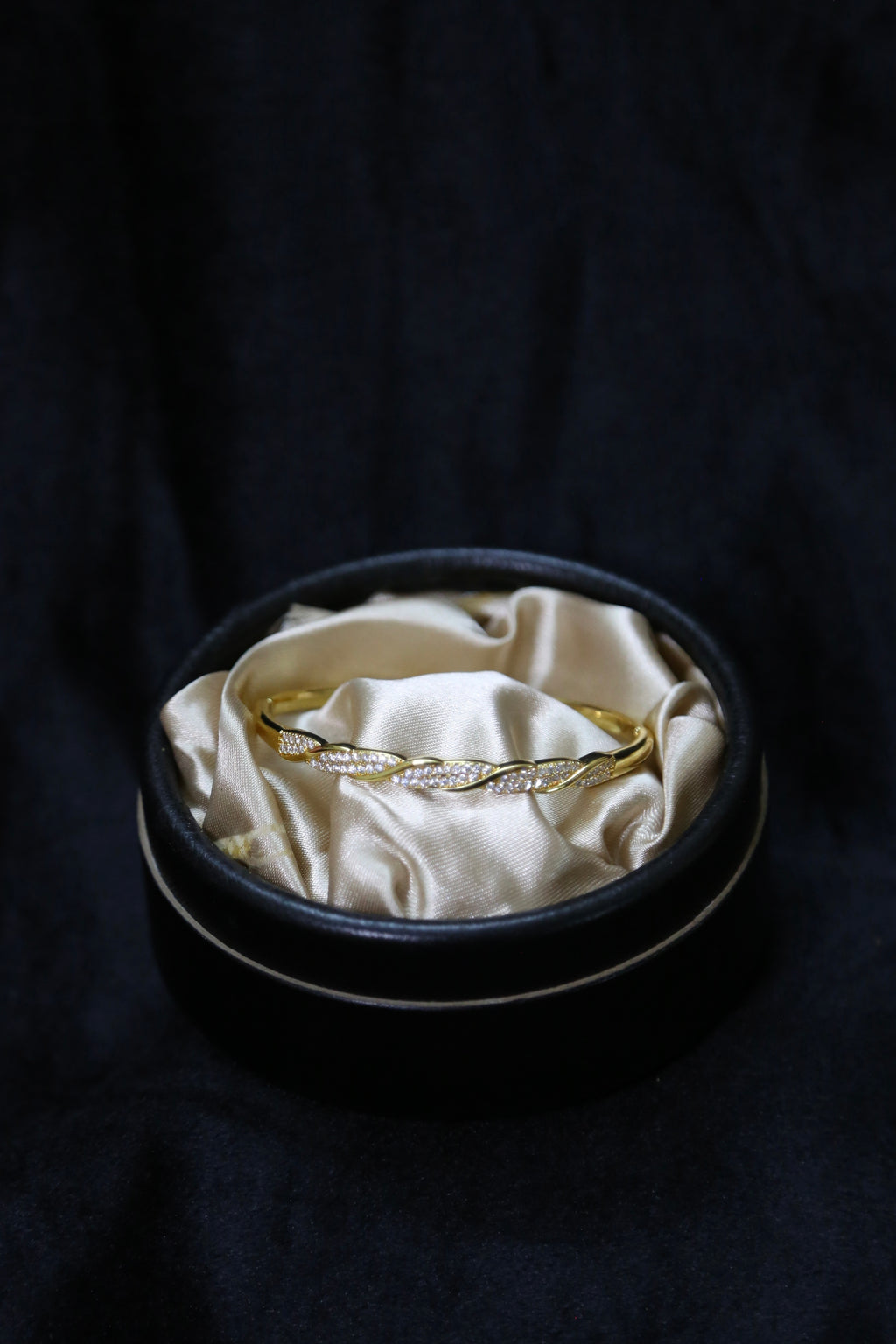 Gilded Helix Bracelet