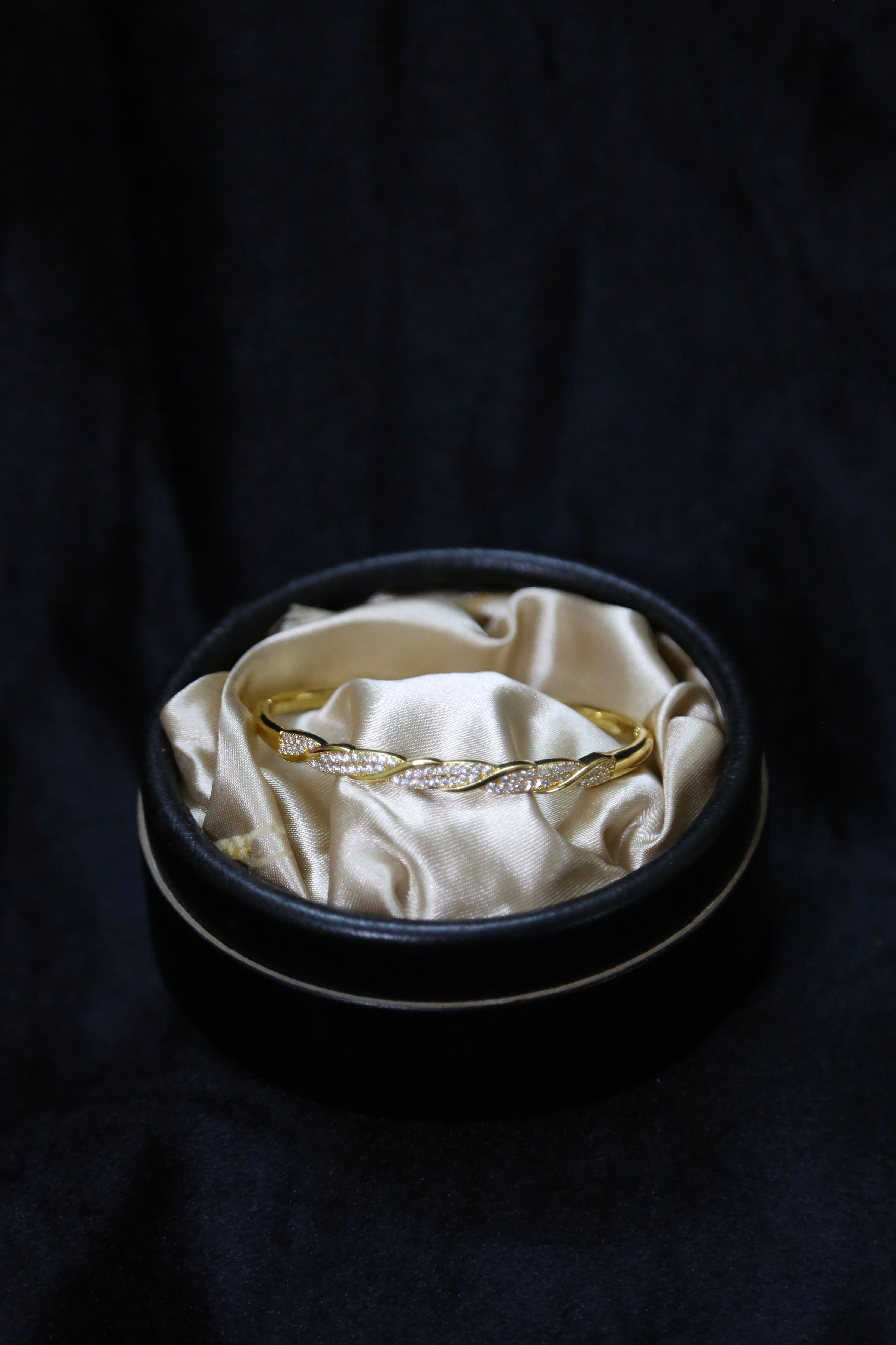 Gilded Helix Bracelet