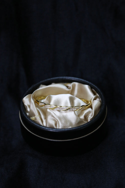 Gilded Helix Bracelet