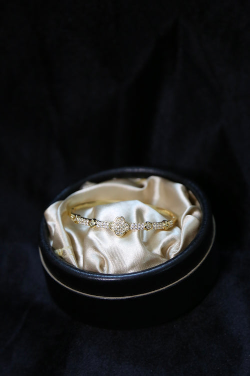 Gilded Clover Bracelet