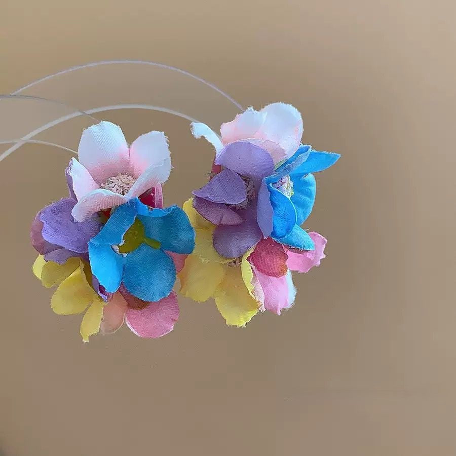 Floral Burst Earrings