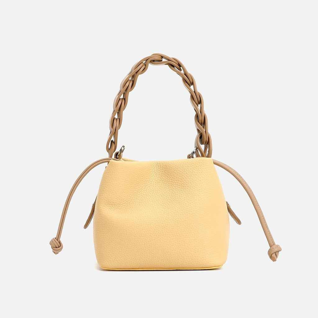 Elara Braided Bucket Bag