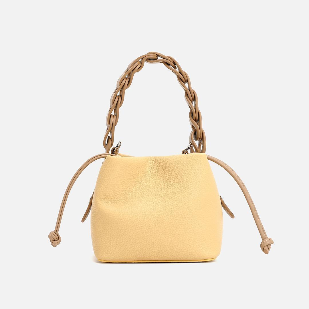 Elara Braided Bucket Bag
