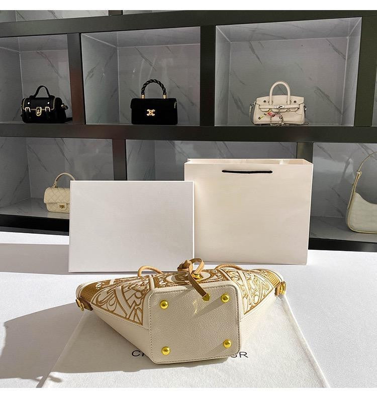 Diamond Mosaic-Luxe Tote Bag