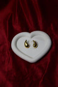 The Gilded Teardrop Studs