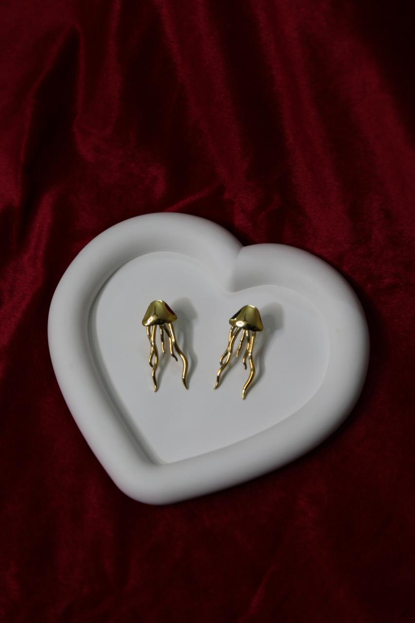 The Aurelia Jellyfish Studs