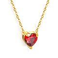The Amour Heart Necklace| 18K Gold Plated