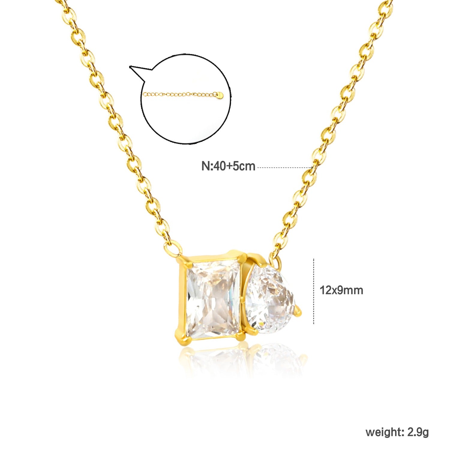 The Seraphina Necklace | 18K Gold Plated