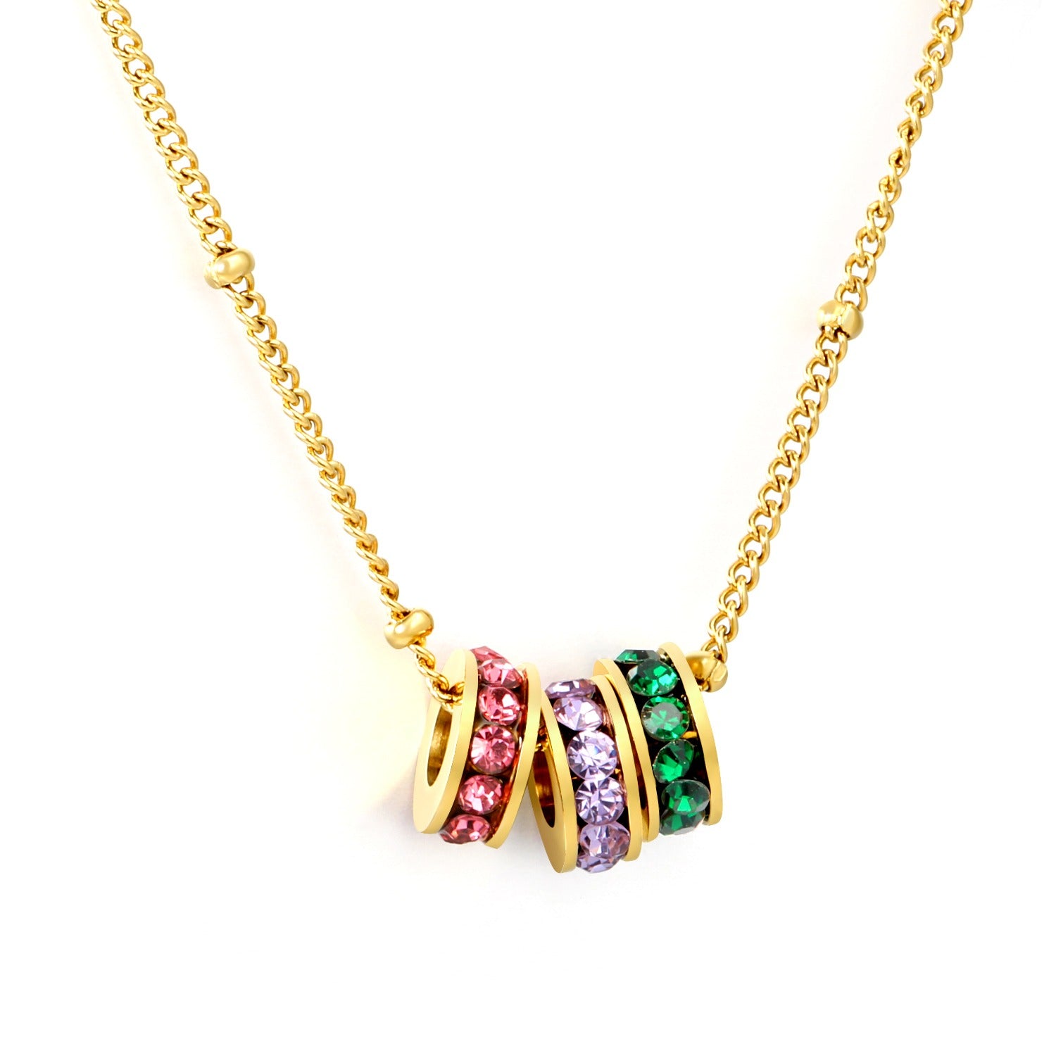 The Aurora Clover Necklace | 18K Gold Plated
