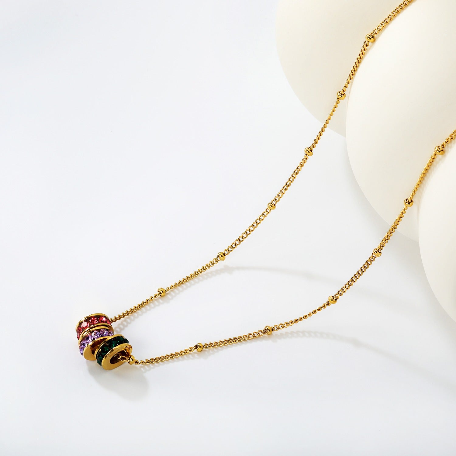 The Aurora Clover Necklace | 18K Gold Plated