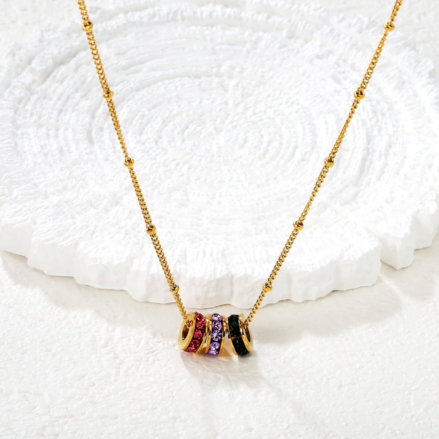The Aurora Clover Necklace | 18K Gold Plated