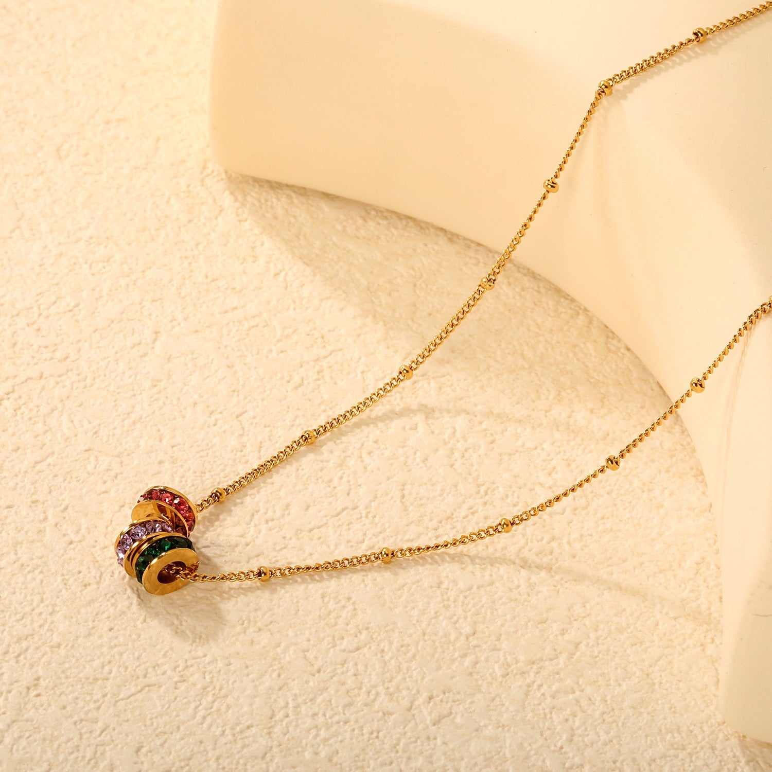 The Aurora Clover Necklace | 18K Gold Plated