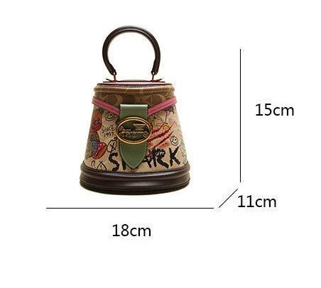 Graffiti Gala Bucket Bag