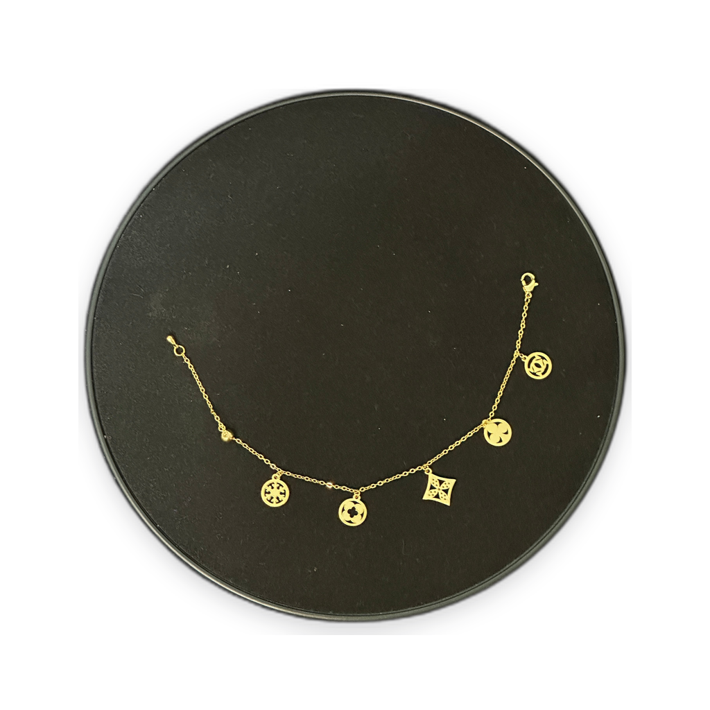 Aurielle Drop Charm Bracelet