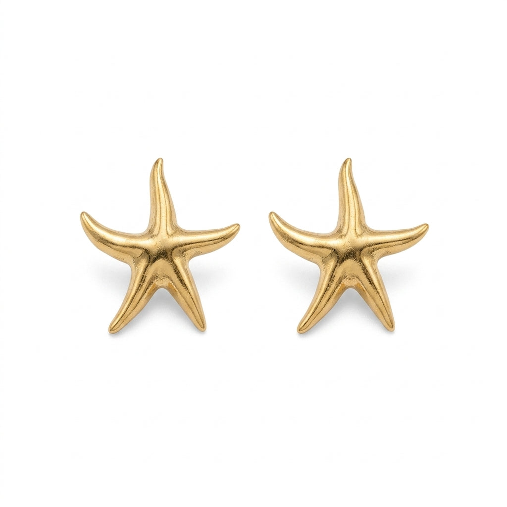 Azure Star Studs