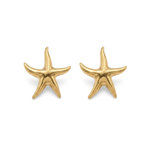 Azure Star Studs