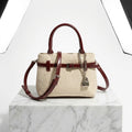 Bordeaux Belted Satchel Bag