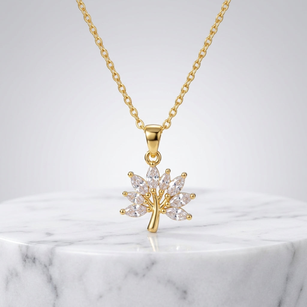 Crystal Branch Pendant