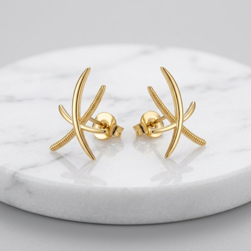 Cyra Starburst Studs