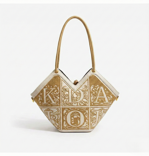 Diamond Mosaic-Luxe Tote Bag