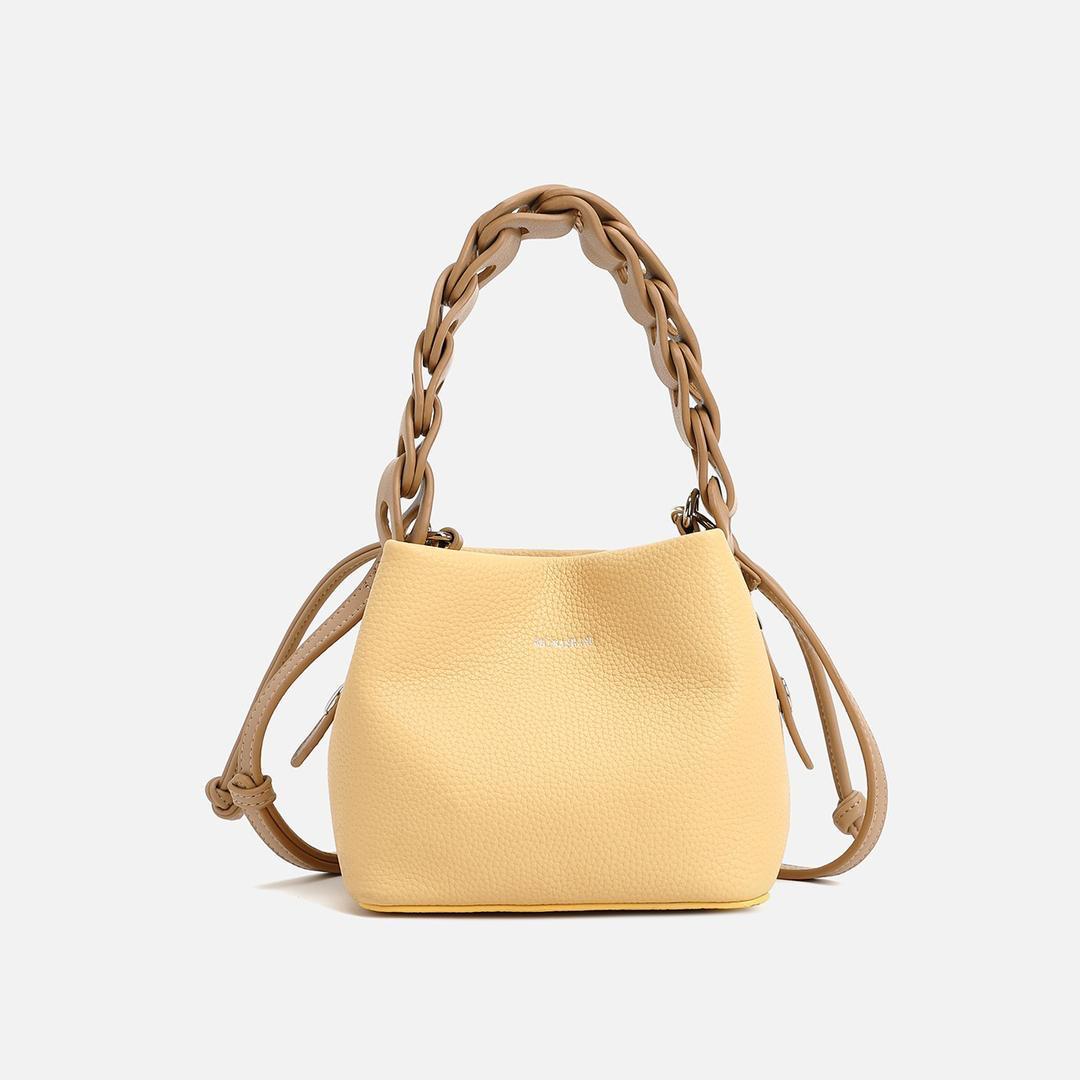 Elara Braided Bucket Bag