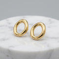 Ellipse High-Shine Studs