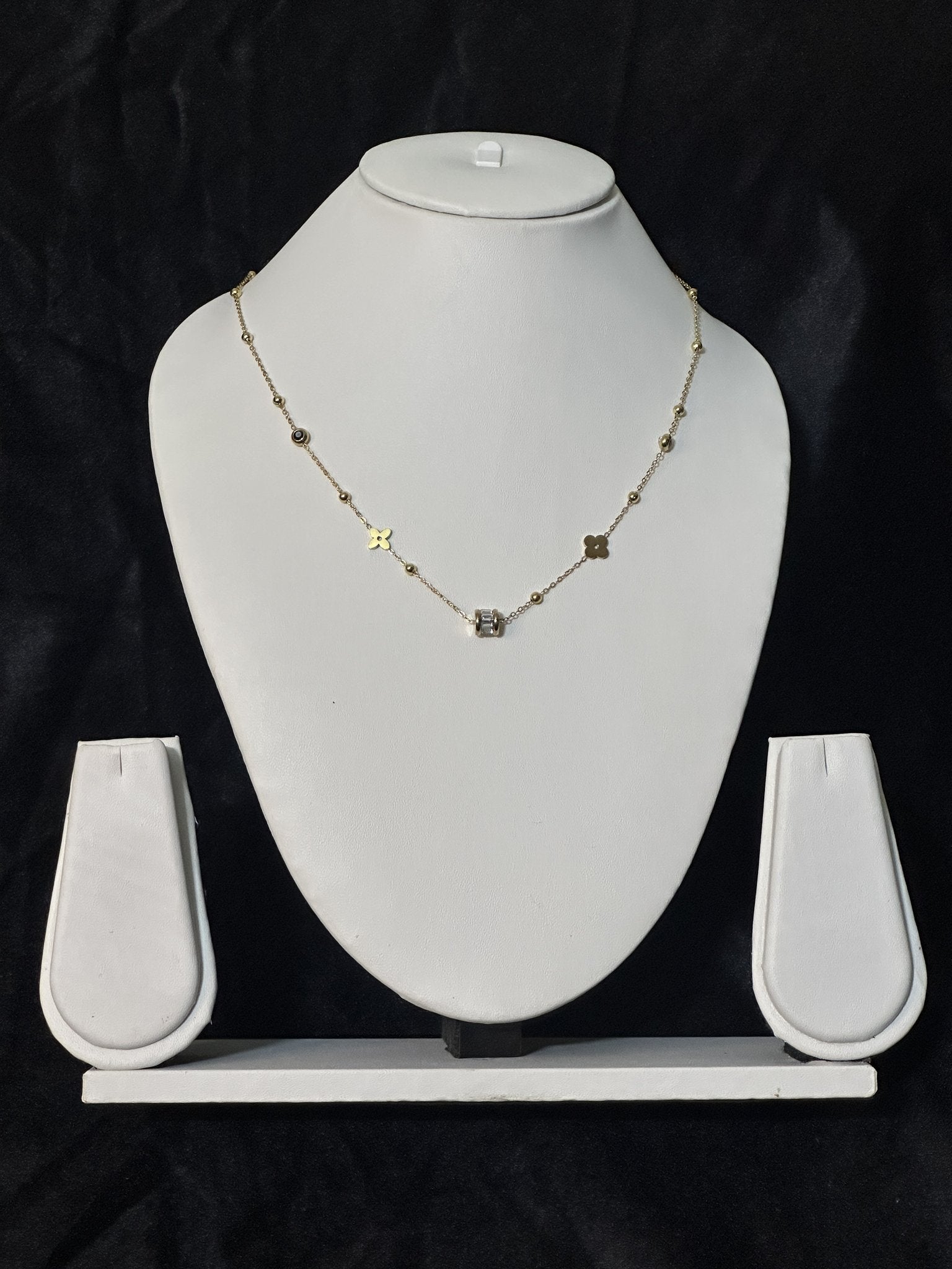 Gold-Plated Stainless Steel Necklace