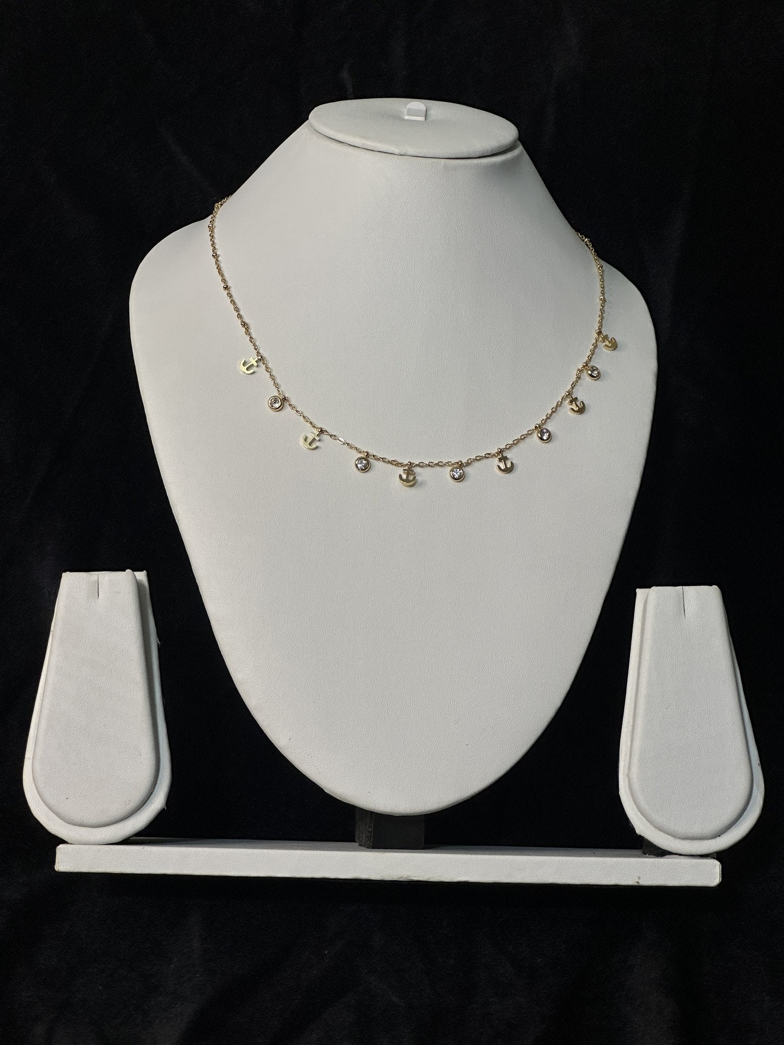 Gold-Plated Stainless Steel Necklace