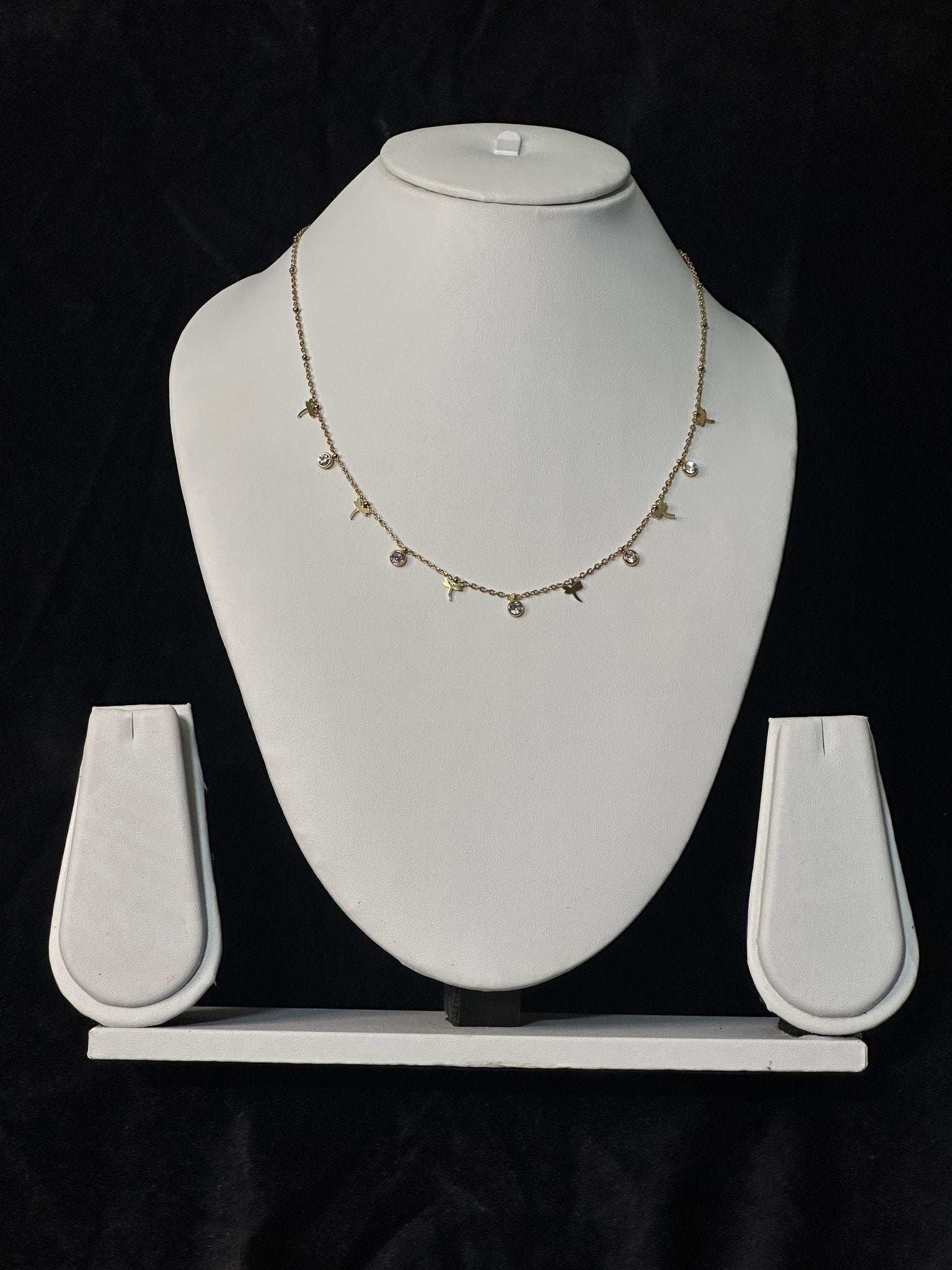 Gold-Plated Stainless Steel Necklace