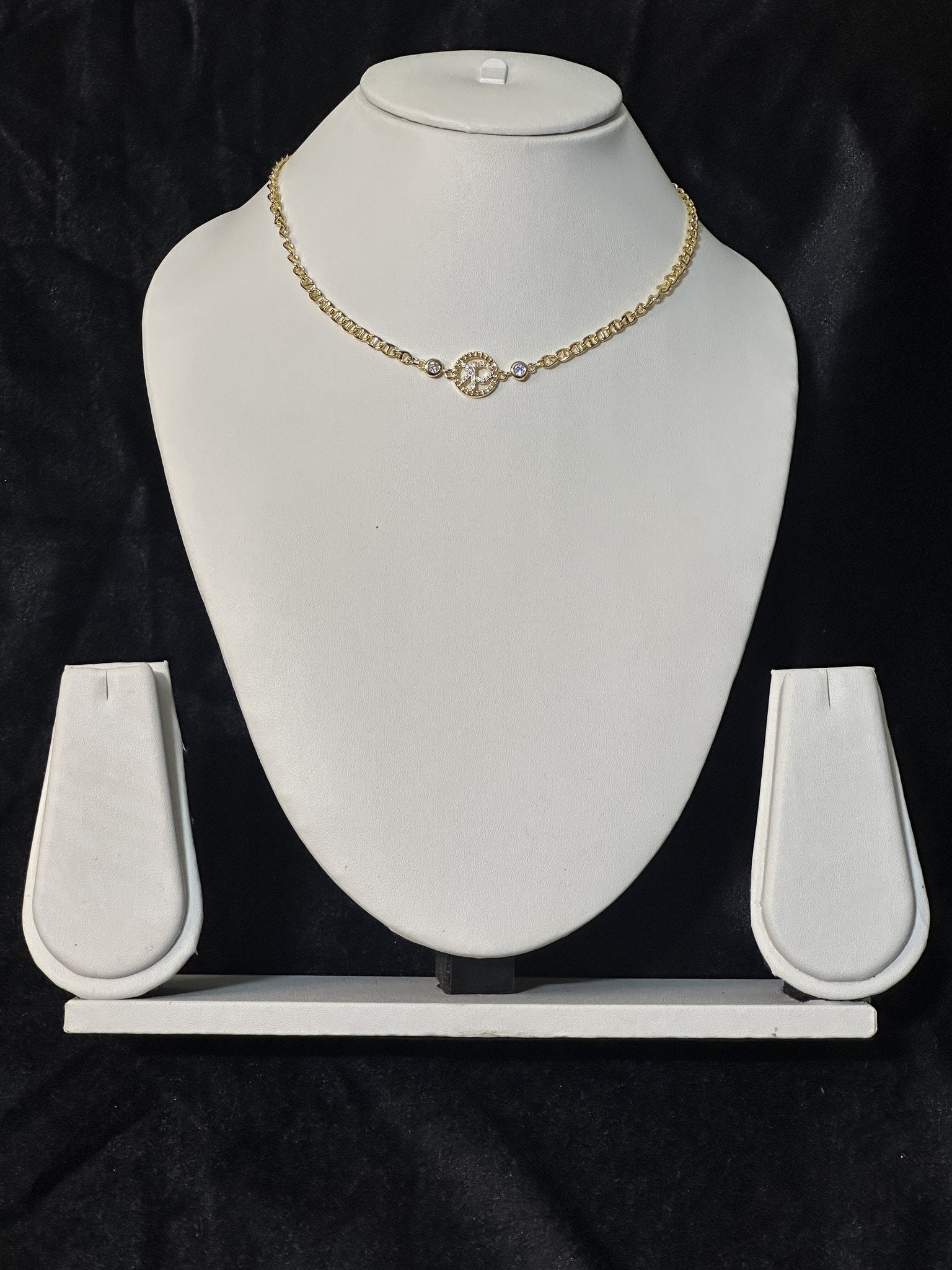 Gold-Plated Stainless Steel Necklace