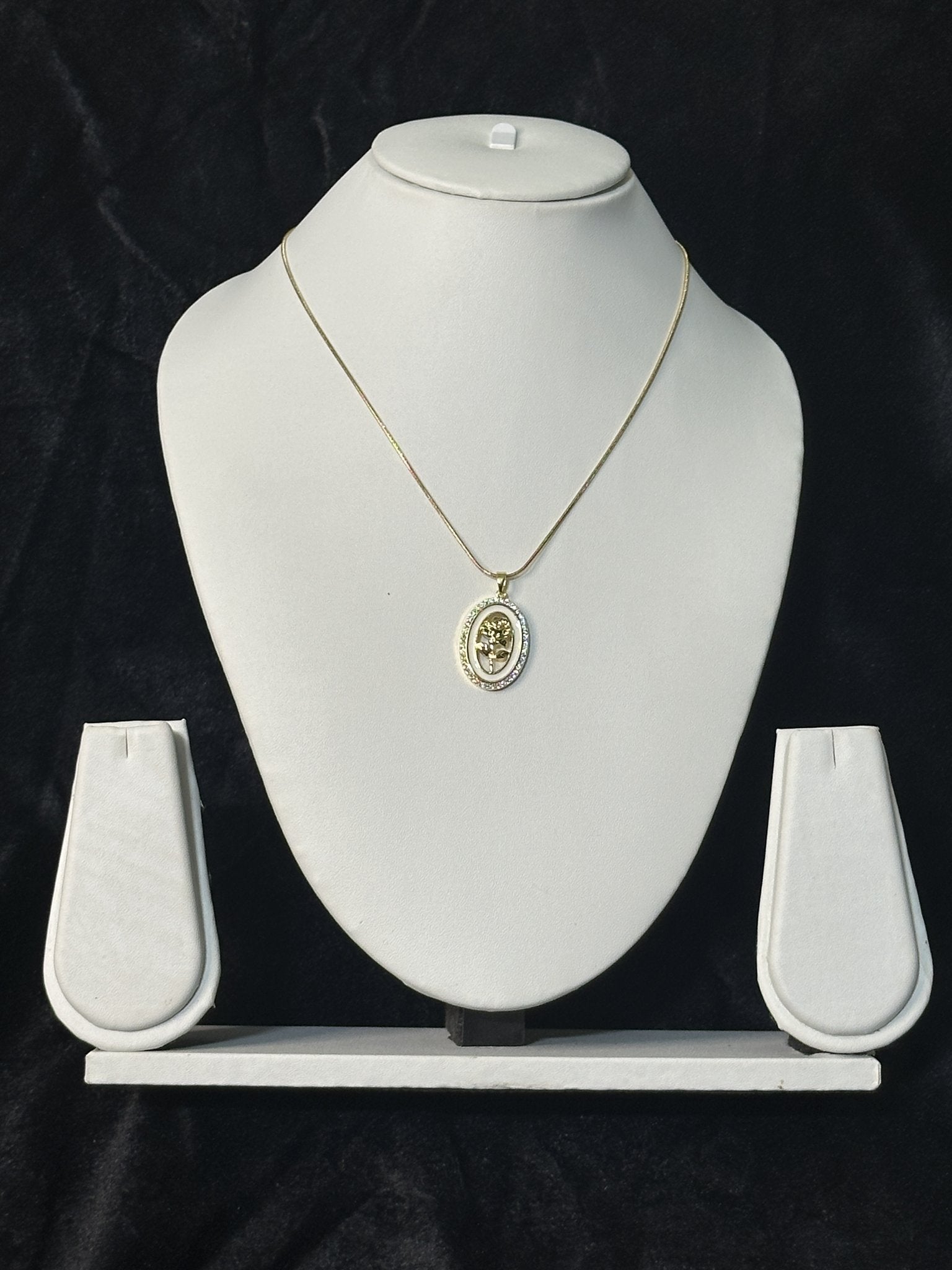 Gold-Plated Stainless Steel Necklace