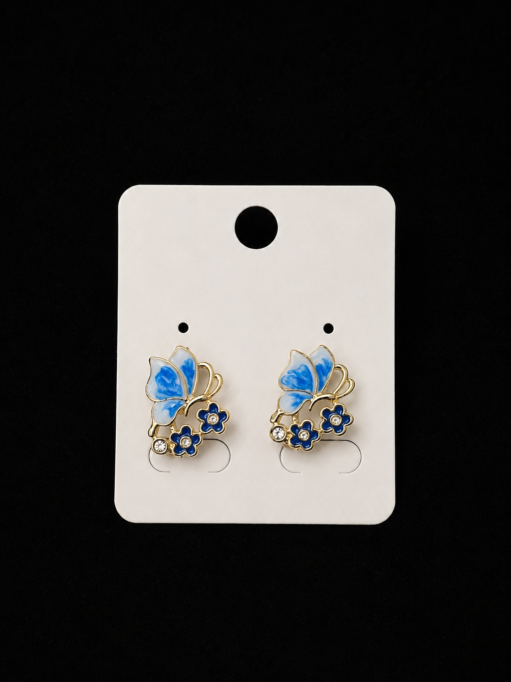 Gold-Plated Stainless Steel Earrings