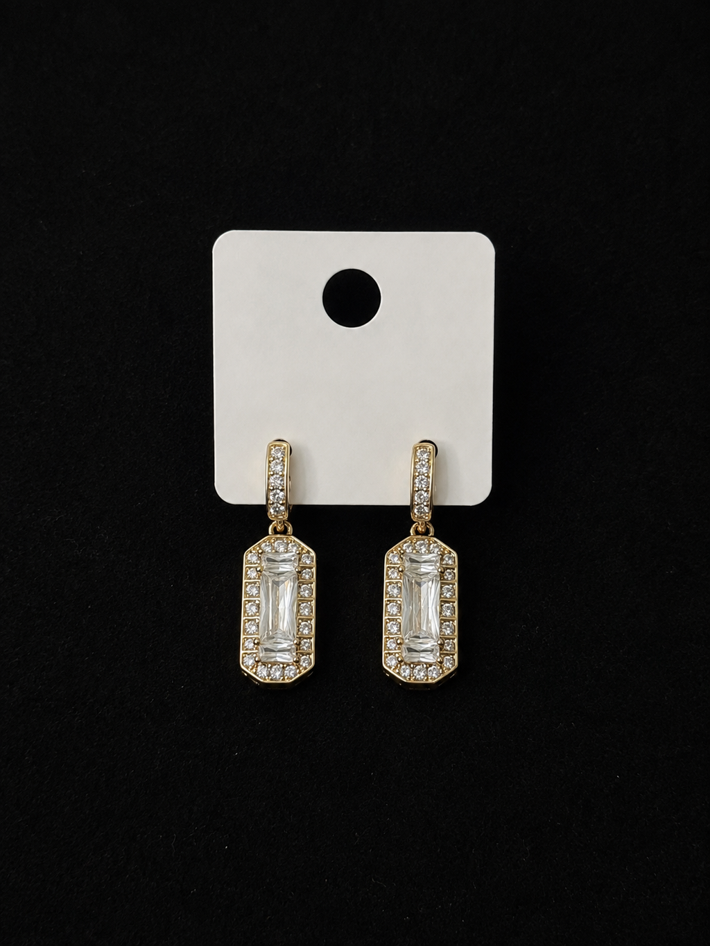 Gold-Plated Stainless Steel Earrings