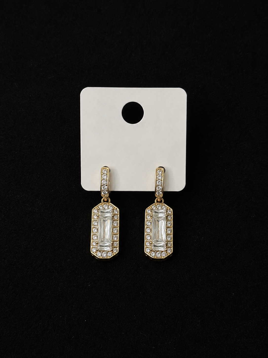 Gold-Plated Stainless Steel Earrings