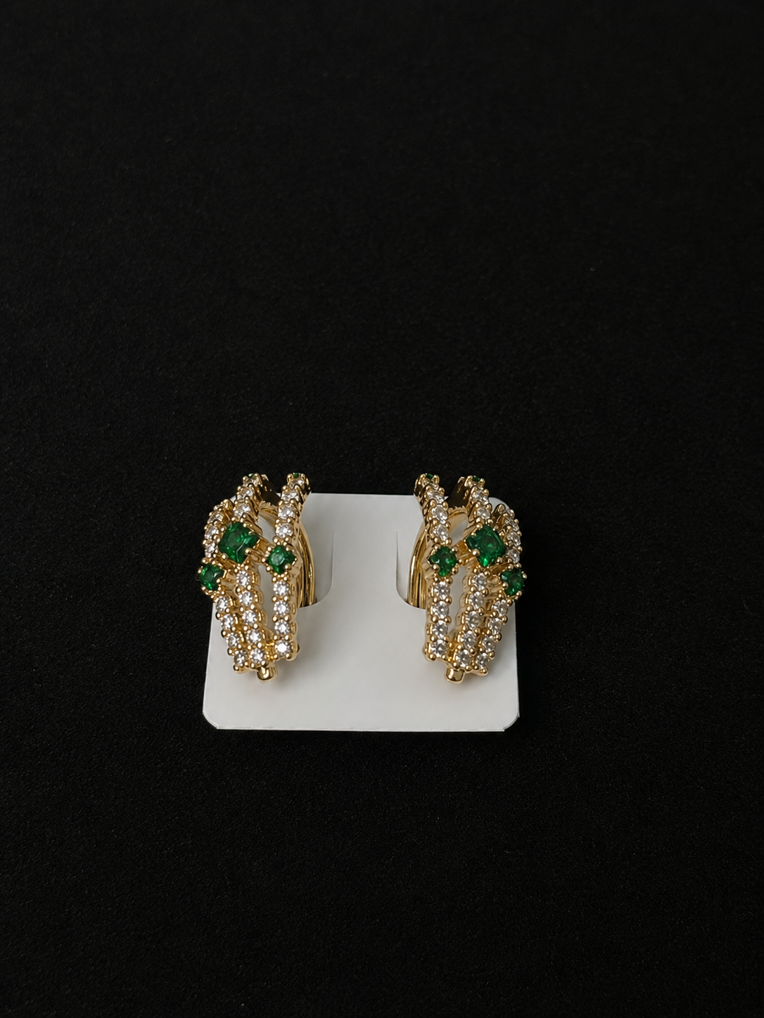Gold-Plated Stainless Steel Earrings