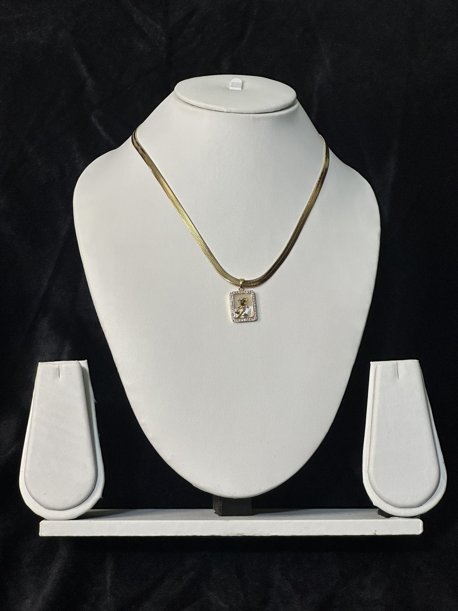 Gold-Plated Stainless Steel Necklace