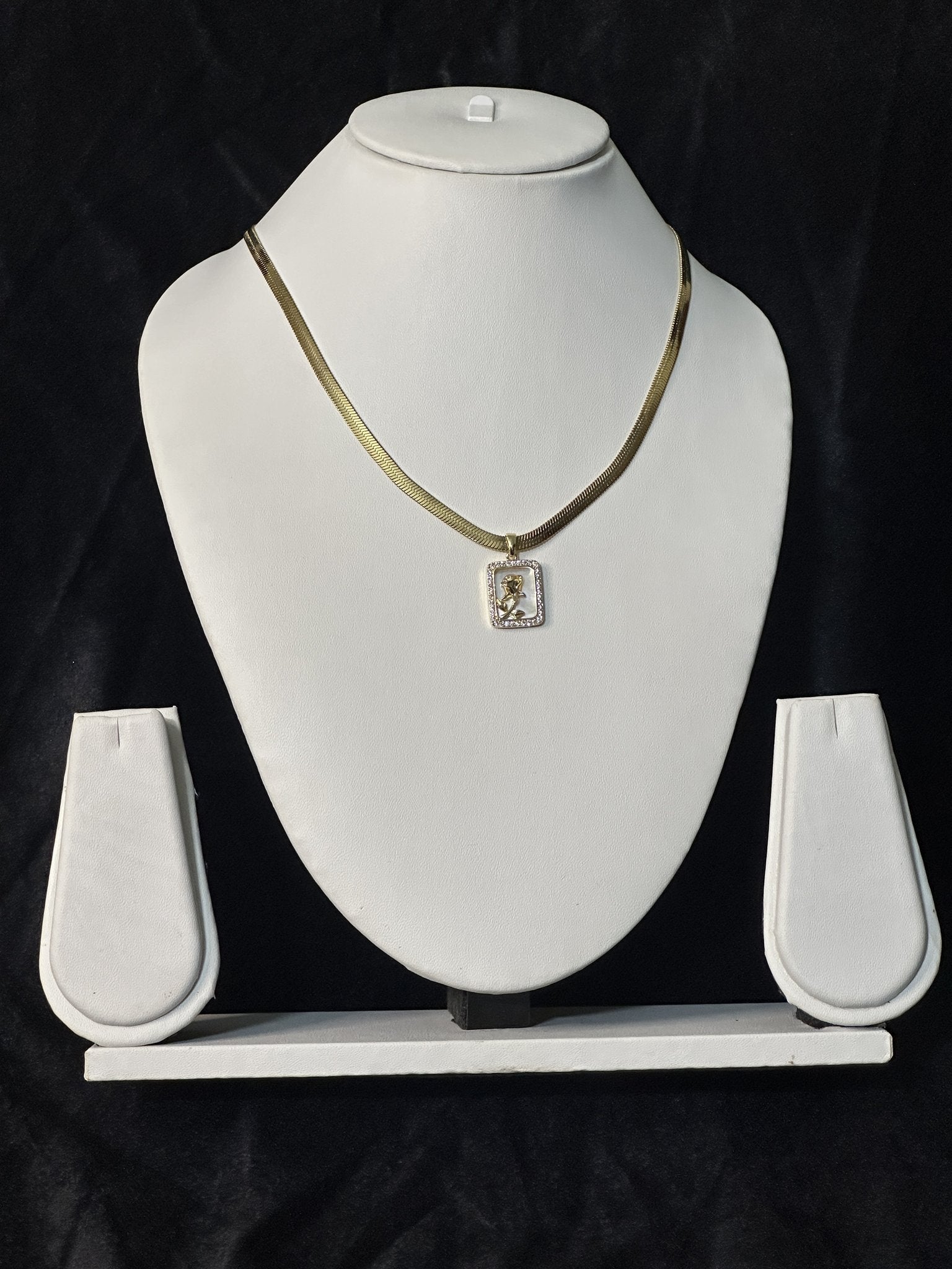 Gold-Plated Stainless Steel Necklace