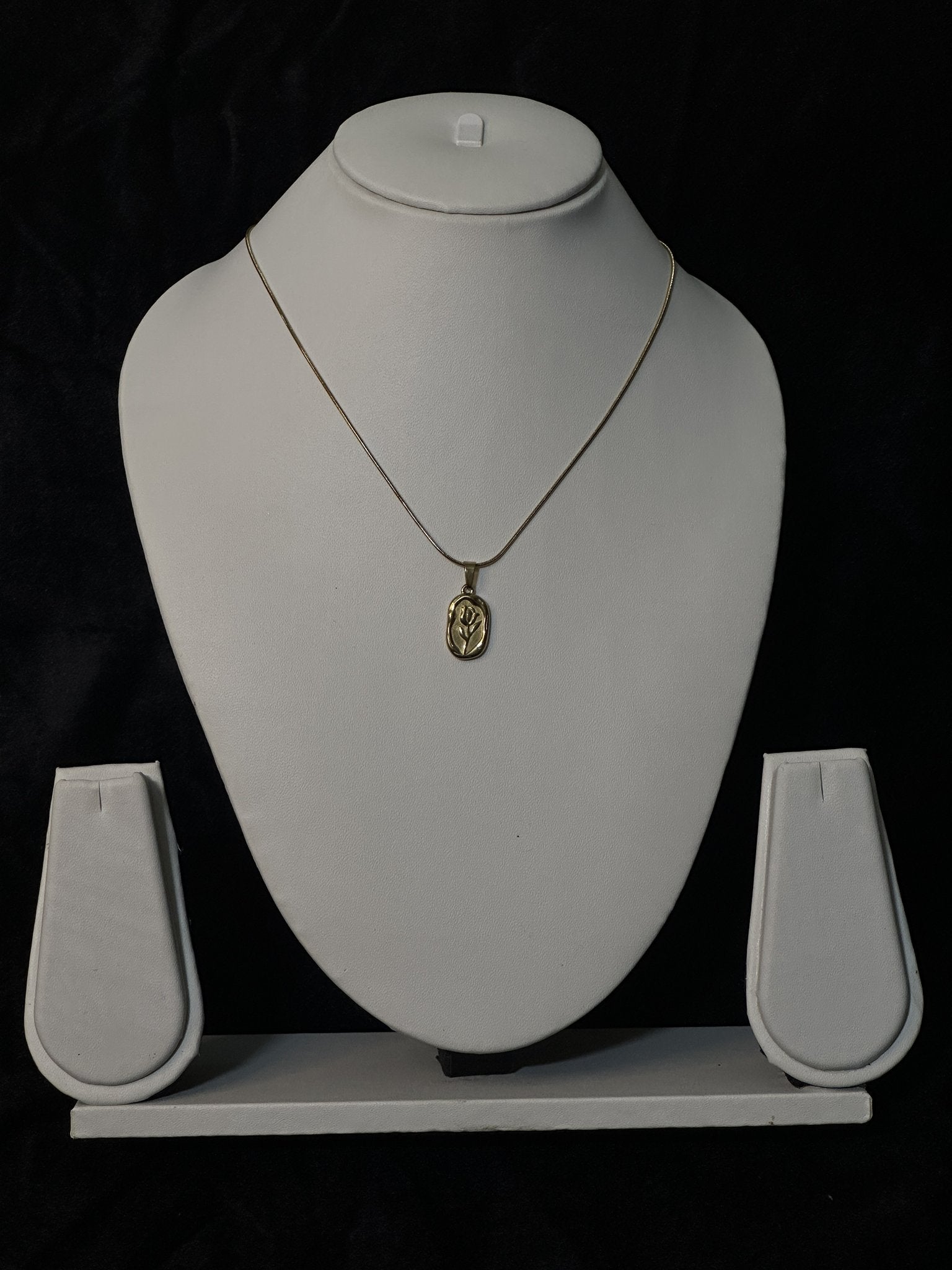 Gold-Plated Stainless Steel Necklace