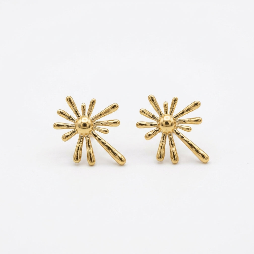 Helia Sunflower Studs