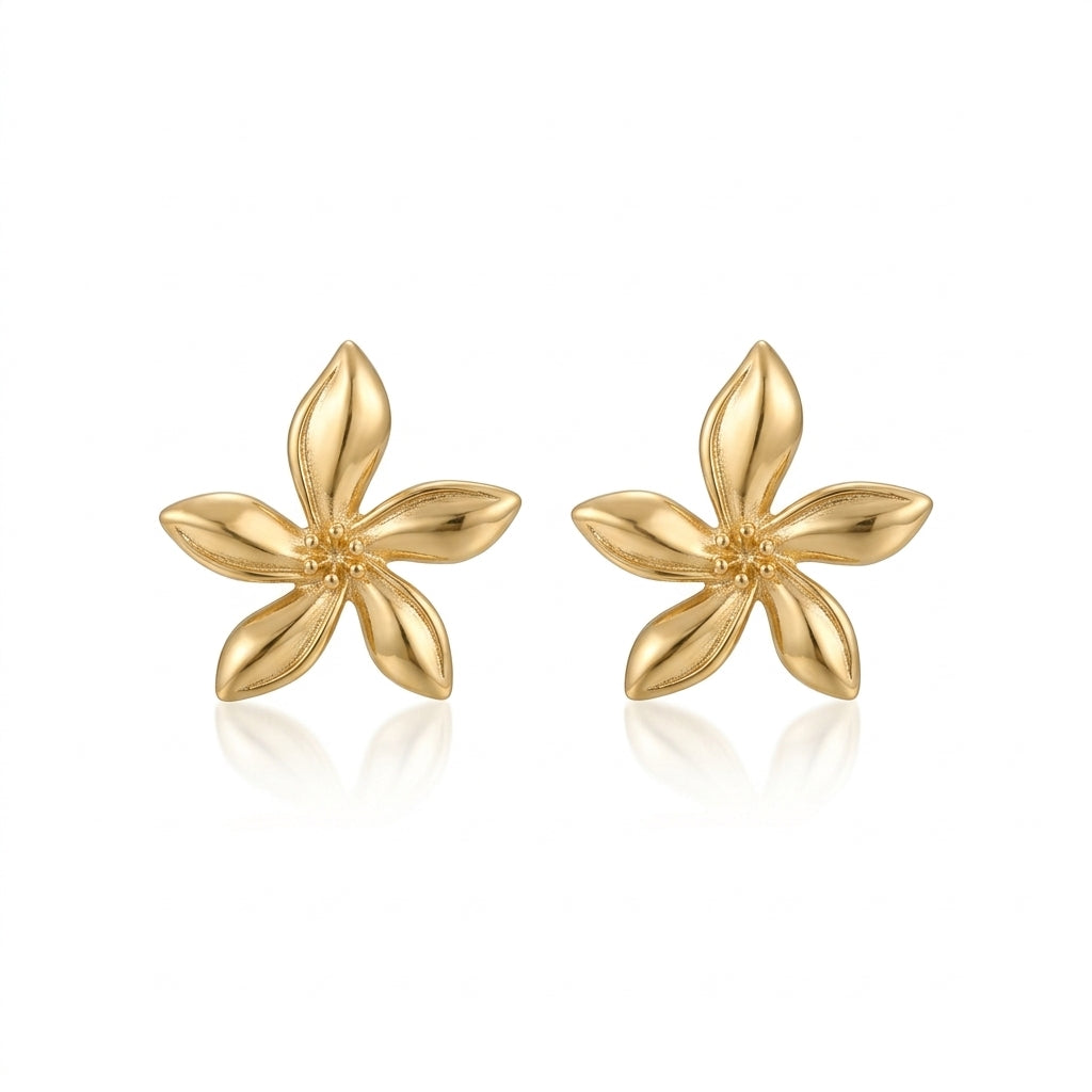 The Plumeria Point Studs