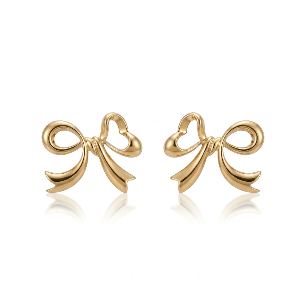Ribbon Knot Studs